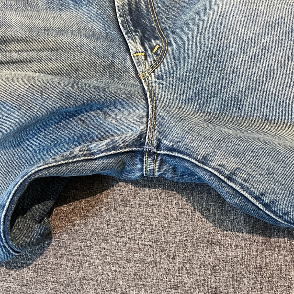 Mother Tunnel Vision Sneak in Take Me Higher Jeans - Women's Size 26 - Blue - Picture 12 of 13